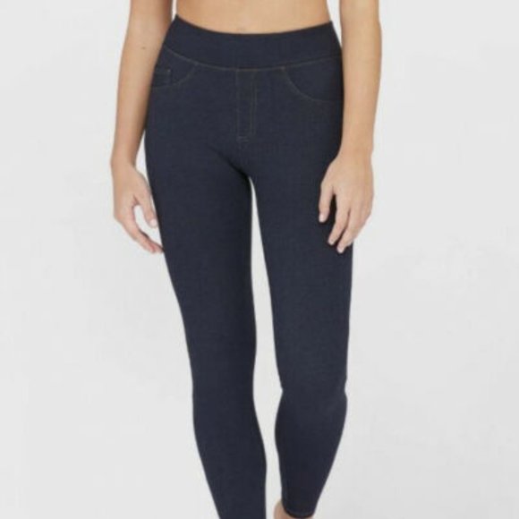 jean look leggings